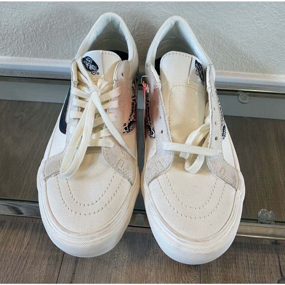 VANS HD Ultracush 8.5M/10W Sk8-Low Reissue Snake Marshmallow Canvas 500714 - Picture 2 of 8